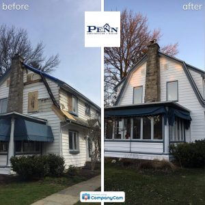 PennCD House before & after 
