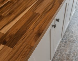 Wood countertop