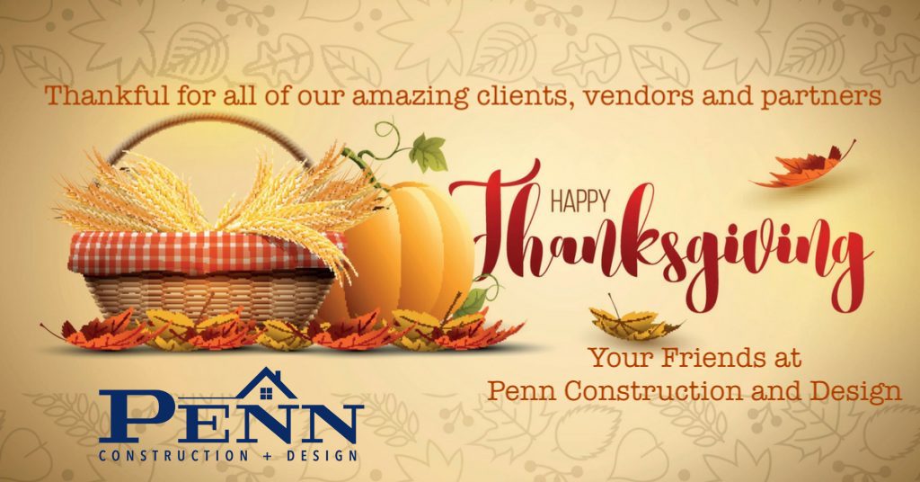 Thankful for all our amazing clients, vendors and partners