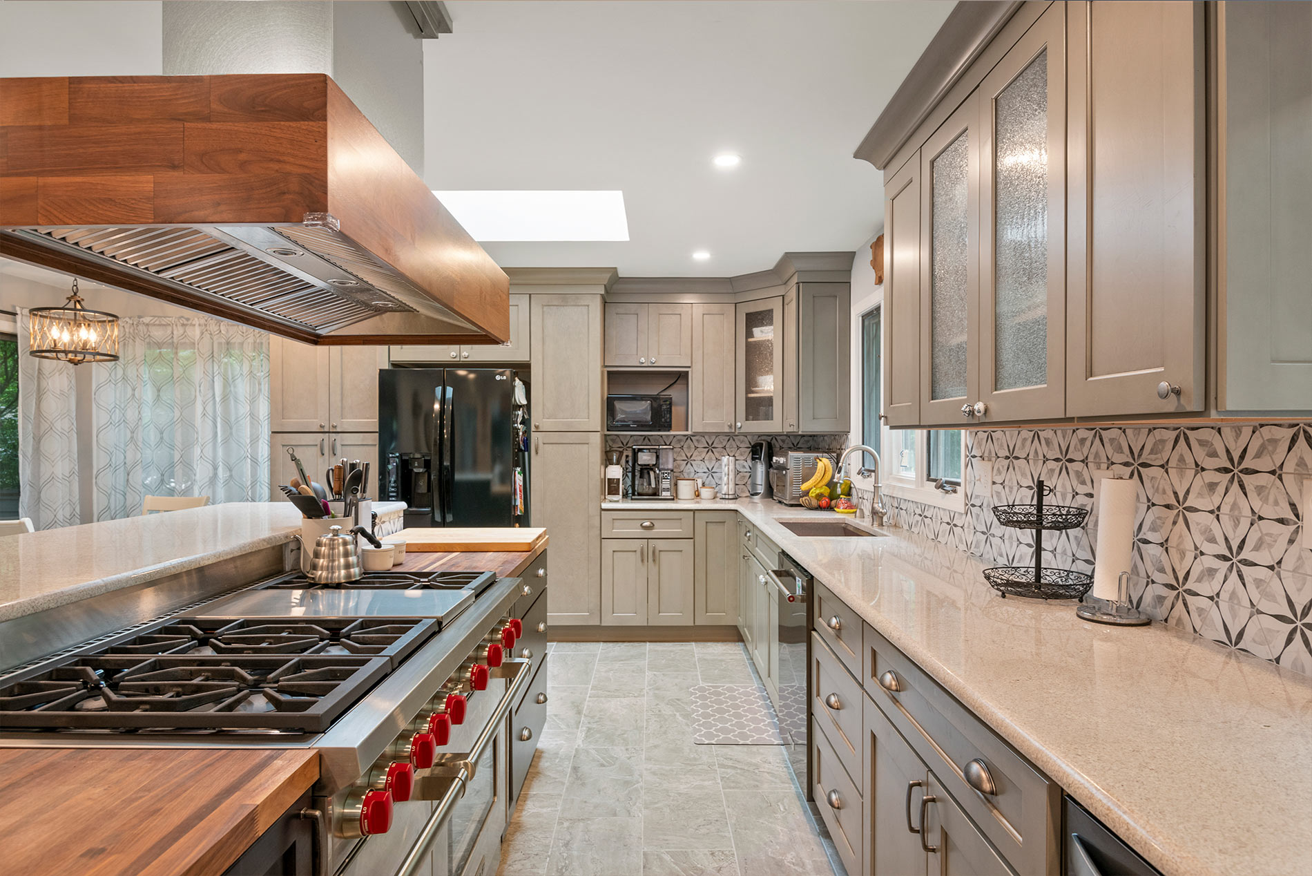 Taupe Kitchen Cabinets - beige, tan, and grayish brown cabinets